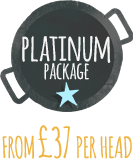 East Sussex Local Wedding Catering party platinum package